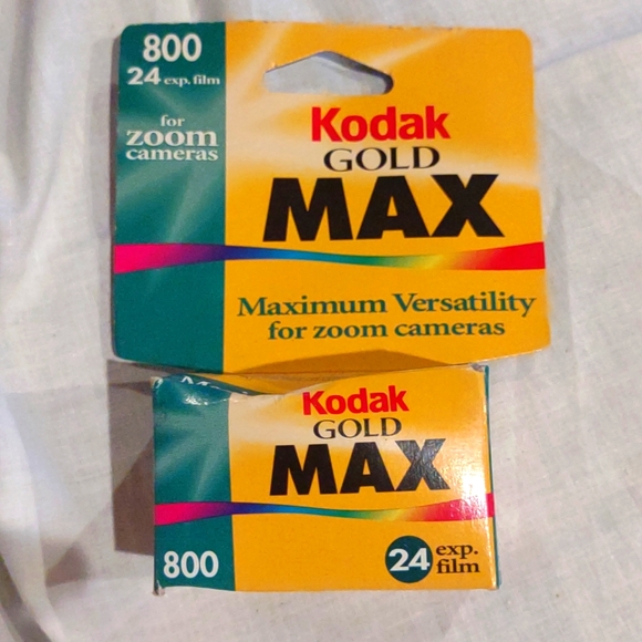 Kodak Gold Max 800/24 color film for zoom cameras expired new - Picture 1 of 6